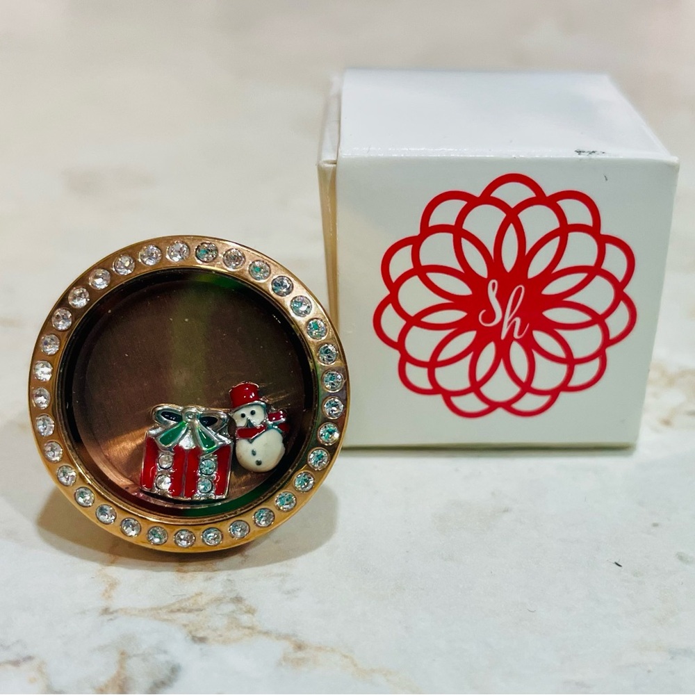 South Hill Locket Ring - Rosegold - Size 7